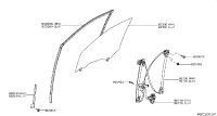 802143JA0A-SASH ASSY-FRONT DOOR LOWER,FRONT RH