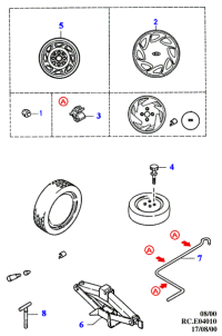MDX0137165A-BOLT-HUB