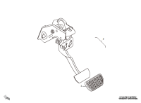 3504100AKZ13B-PEDAL ASSY-BRAKE