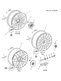 9595175-Nut (M14X1.5) (M27X2 male) (taper seat with silver coating)