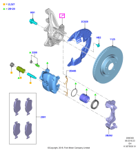 LX6Z1125H-Rh/lh/disc-brake