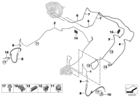 34306893943-COOLING PIPE/E34/39/E38/X5
