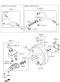 585103J800-CYLINDER ASSY-BRAKE MASTER