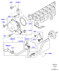 LKP000140-HOSE ASSY-EGR COOLER,OUT