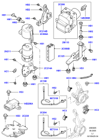 SSF000021-SENSOR ASSY-WHEEL SPEED,LH