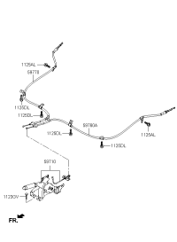 597101Z0004W-LEVER ASSY-PARKING BRAKE