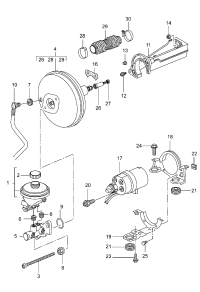 99907312409-BOLT KIT/AUDI-A3/A4/1994-03