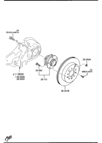 L2062615XB-BEARING & HUB
