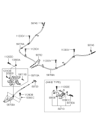 597502B000-CABLE ASSY-PARKNG BRAKE