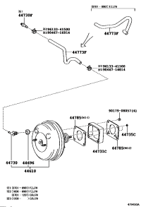 446106A290-BOOSTER ASSY, BRAKE