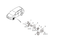 3001103XKZ16B-Cover, fr brake disc
