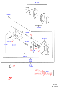 DGY03326Z-Seal kit-disc