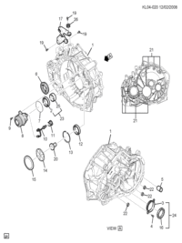 96420067-Seal, clutch actuator (o-ring)