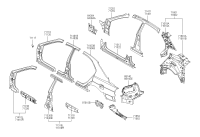 716303D050-Pnl assy-qtr inr upr.lh