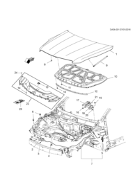 20988810-Label a/c refrigerant filler