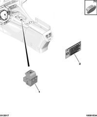 YL003368ZD-Switch, hand brake