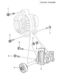 96416331-TENSIONER,DRV BELT