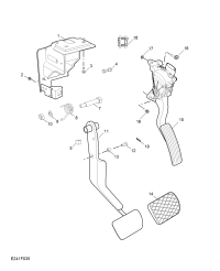 M959170825D-Screw-brake pedal support
