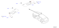 964005BC0A-Visor, rh