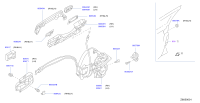 805019W10A-LOCK & REMOTE CONTROL ASSY-FRONT DOOR,LH