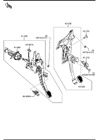 BS1A41300C-PEDAL-CLUTCH