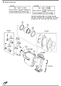 BSYA3323Z-Pad set, frt