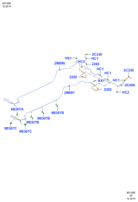 ED8C2282AB-BRAKE HOSE-LR(L359/L538)