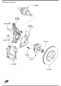 GV9S33021-KNUCKLE(R),STEERING