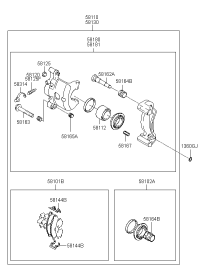5810122B00-PAD KIT-FR DISC BRAKE