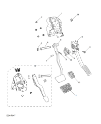 10159834-PEDAL ASSY-ACCELERATOR
