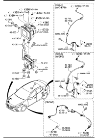 BKC343310-BRACKET NO 1,A.B.S