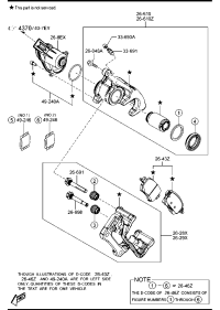 BAY02643Z-PAD SET,RR CALIPER