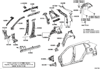 612020R902-RAIL SUB-ASSY, ROOF SIDE, LH