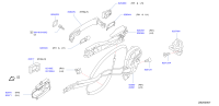 825001DA0A-LOCK & REMOTE CONTROL ASSY-REAR DOOR,RH