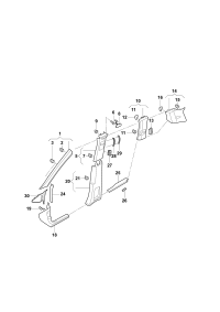 30D86723343Z-Trim-a pillar beige