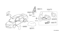 261606W80B-Lamp assy-turn signal, rh