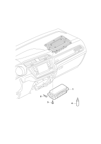 3CC880204E-Air bag unit