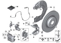 34216893228-BRAKE PAD SET/F20/F30