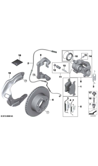 34116792219-BRAKE DISC,RR 1,3,3C VENT-E92