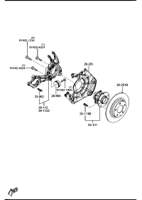 GS1D2615XA-BEARING & HUB