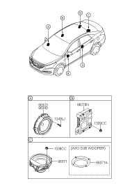 96332B3000-Protector-front speaker