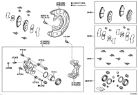 0446509020-PAD KIT, DISC BRAKE, FRONT
