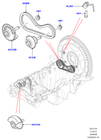 LR054792-PULLEY ASSY, IDLE