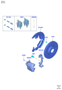 E1GC1125ED-BRAKE DISC LR/RR SPORT/L320