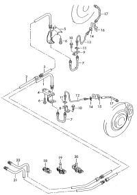 4E0611846M-Bracket, brake hose