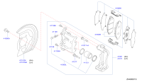 D10605TA0A-PAD KIT-DISC BRAKE,FRONT