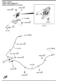 KR1144010-Knob, parking brake