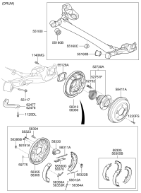 583600Q000-Disc brake assy-rr rh