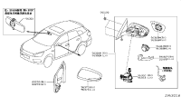 963012GJ0C-MIRROR ASSY OUT
