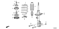 51401T5GH12-SPRING,FRONT